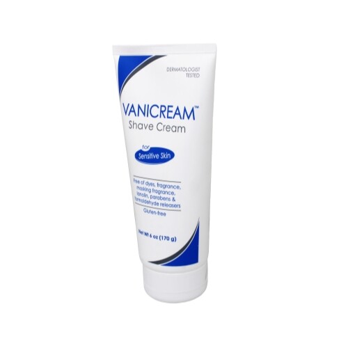 2 Pack Vanicream Shave Cream For Sensitive Skin 6Oz Each