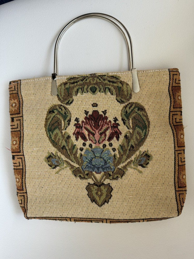Vintage Tapestry Handbag