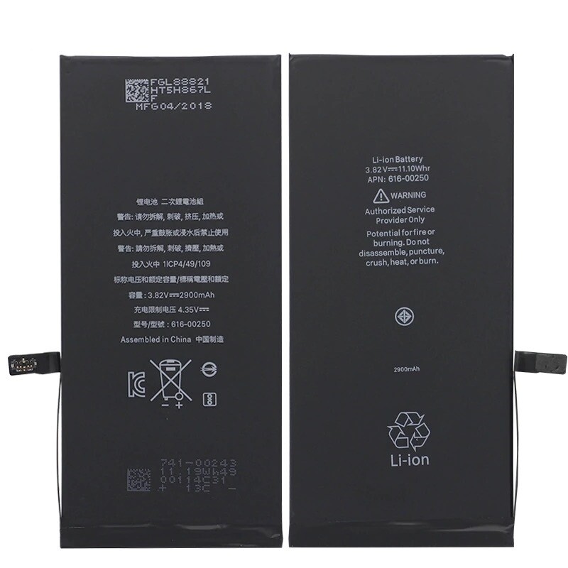 For iPhone 7 Plus Battery Replacement 2900 mAh Li-ion Internal w Mini Tool Kit