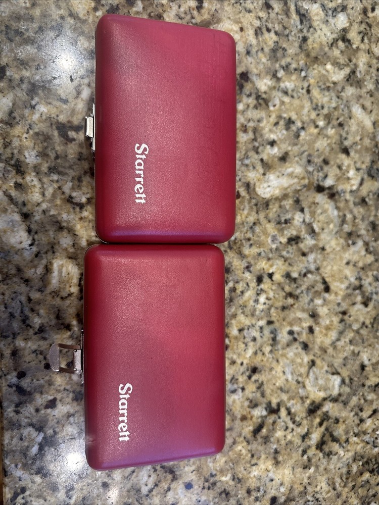 starrett # 706 1,2,3 Blocks Matched Pair