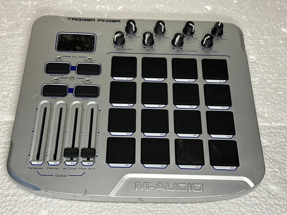 M-AUDIO Trigger Finger USB MIDI Controller Surface Drum Pad