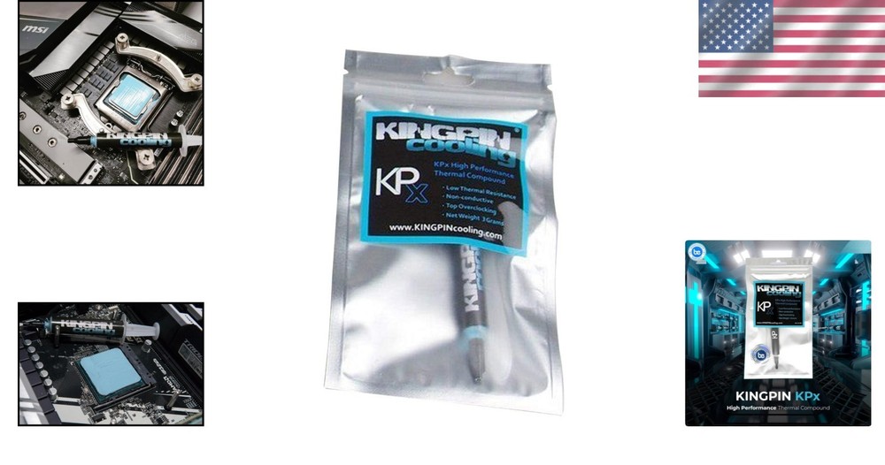 KPx High Performance Thermal Paste (3g) - Perfect for Liquid Cooling Solutions