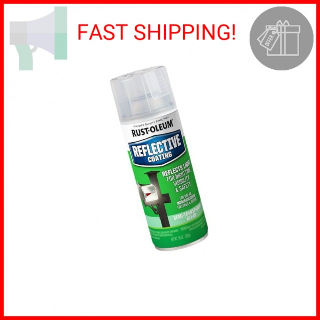 Rust-Oleum 214944 Specialty Reflective Finish Spray, 10 oz