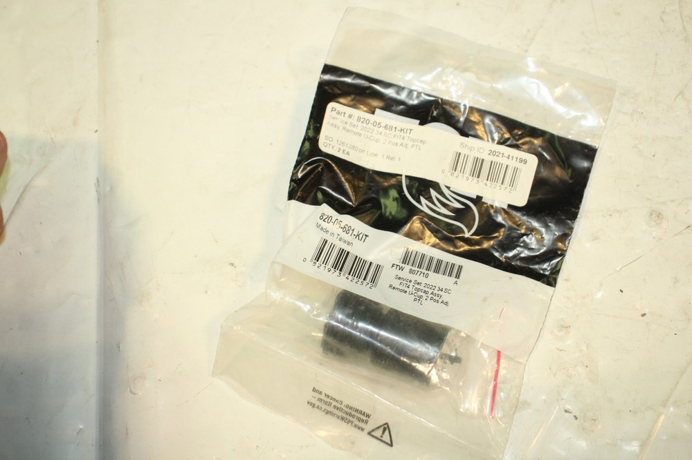 Fox Bicycle Topcap Assy Remote U-Cup 820-05-681-KIT