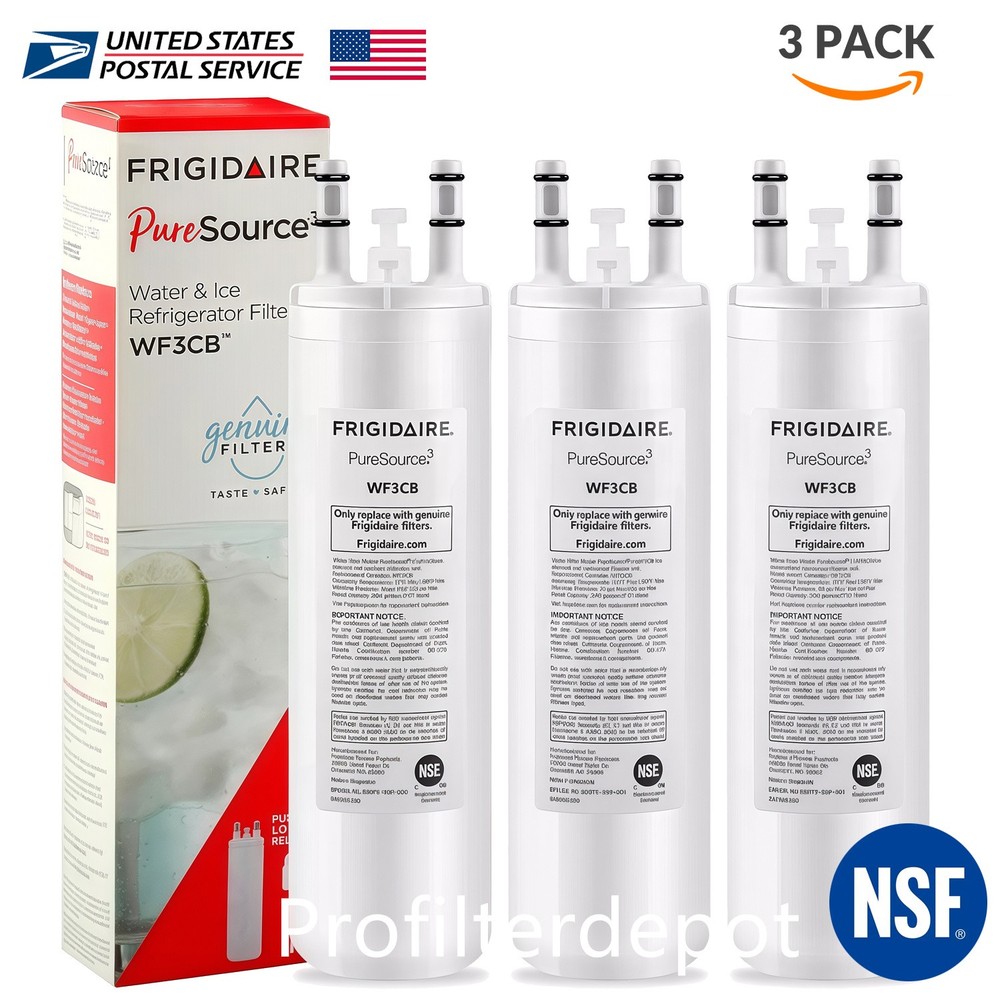 New 1-6PCS Frigidaire WF3CB Pure Source 3 Water & Ice Refrigerator Filter Sealed