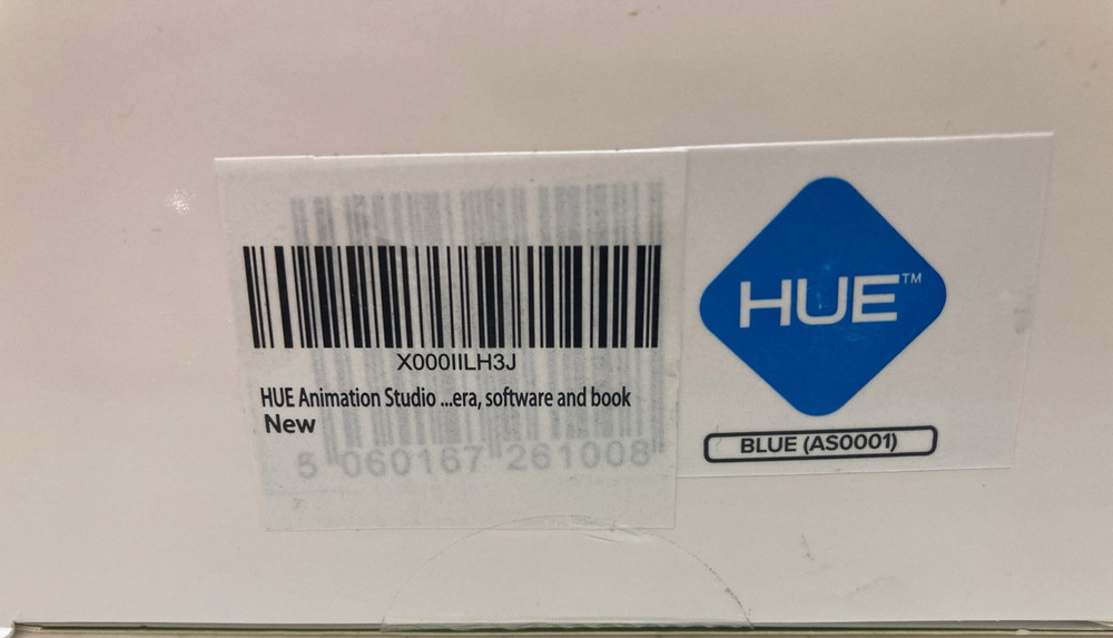 HUE Animation Studio Complete Stop Motion Animation Kit-includes Blue USB Camera