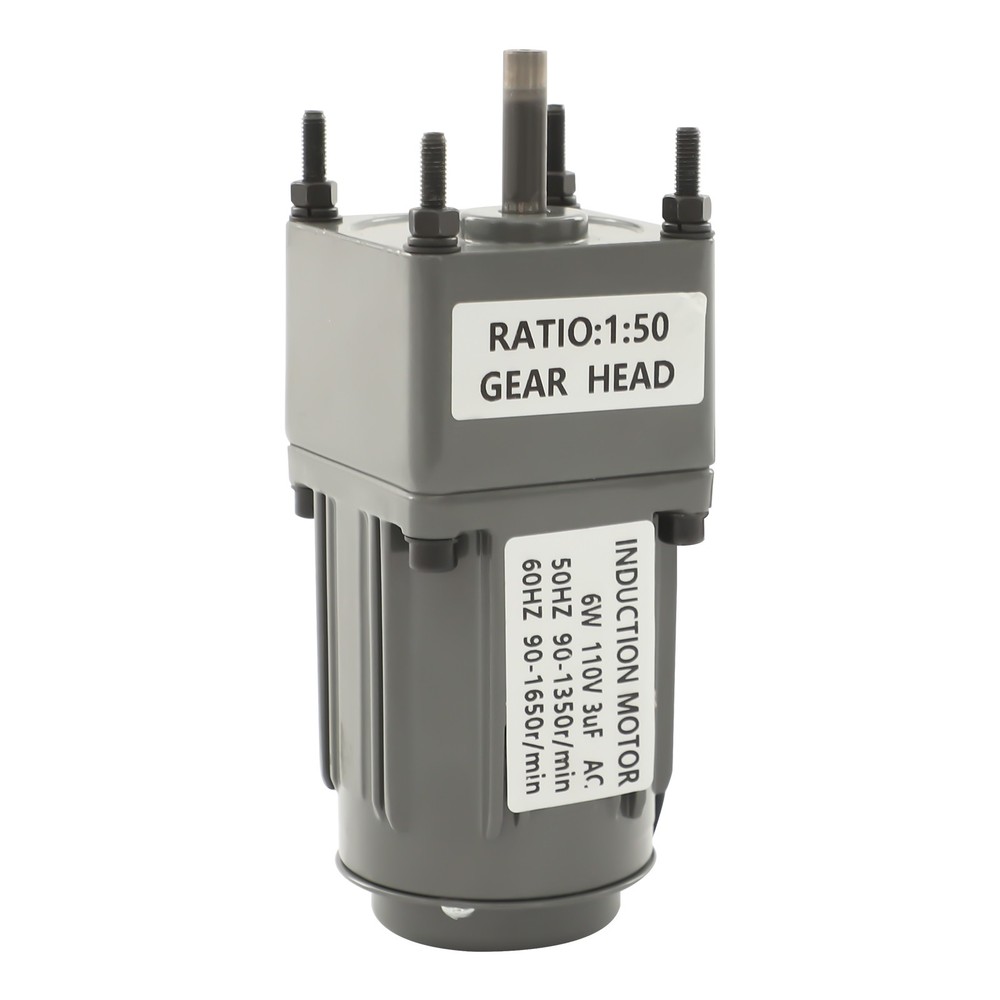 110v Gear Motor Electric Variable Speed Controller 1:50 27rpm Smooth Operation
