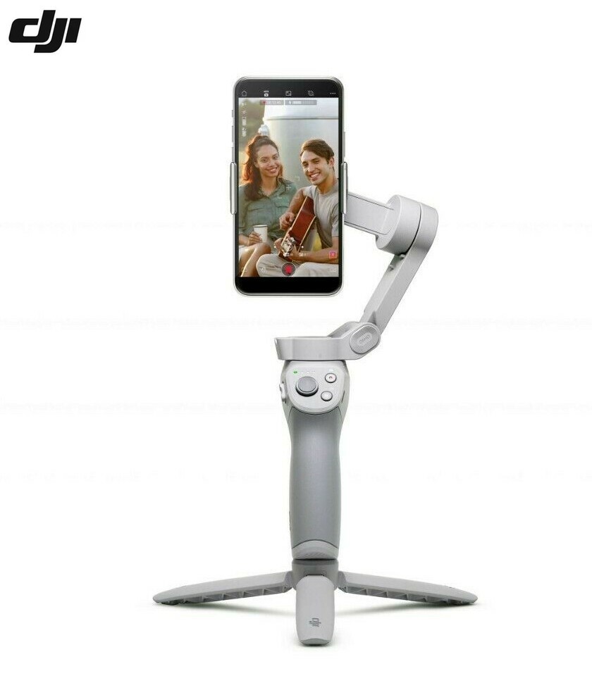 DJI OM 4 - Handheld 3-Axis Smartphone Gimbal Stabilizer with Grip, Tripod