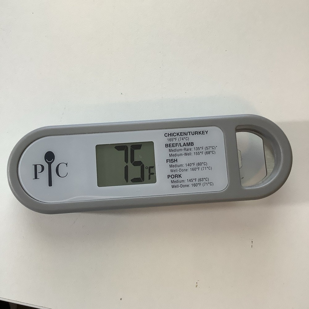 Pampered Chef INSTANT READ THERMOMETER with TEMPERATURE PROBE - Fast & Accurate