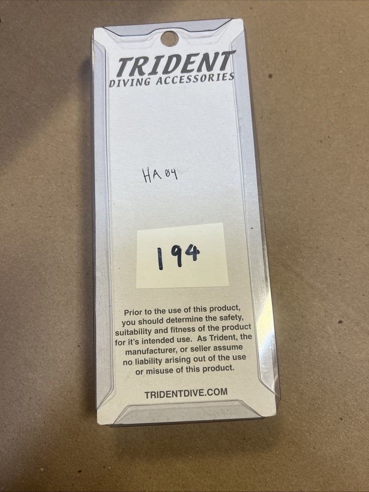 Trident 6mm Single Wing Rockpoint Plated Speargun Tip HA04 (New)