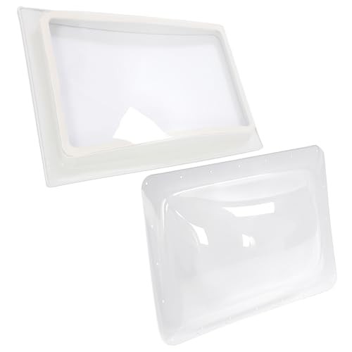 RV Skylight Replacement Bundle, Outer Dome 18" x 26" (Fits 14" x 22"