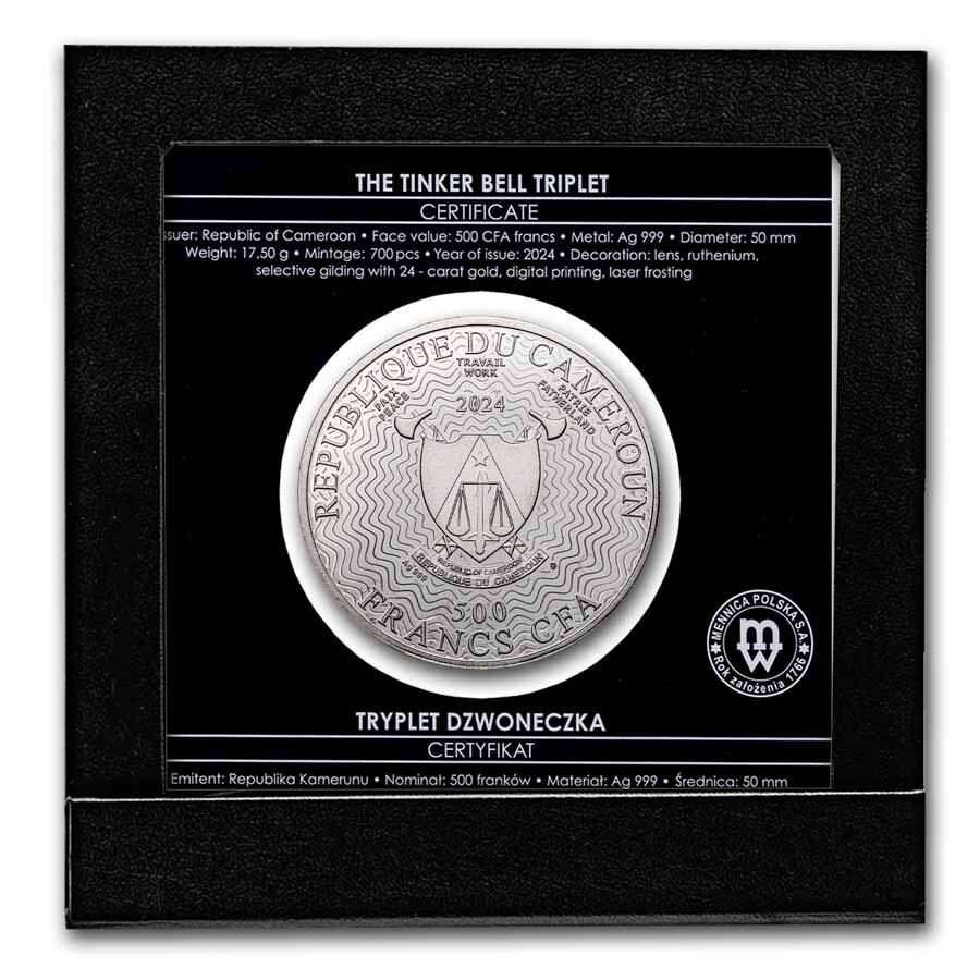 2024 Cameroon Silver Solar System: Galaxy Tinker Bell Triplet