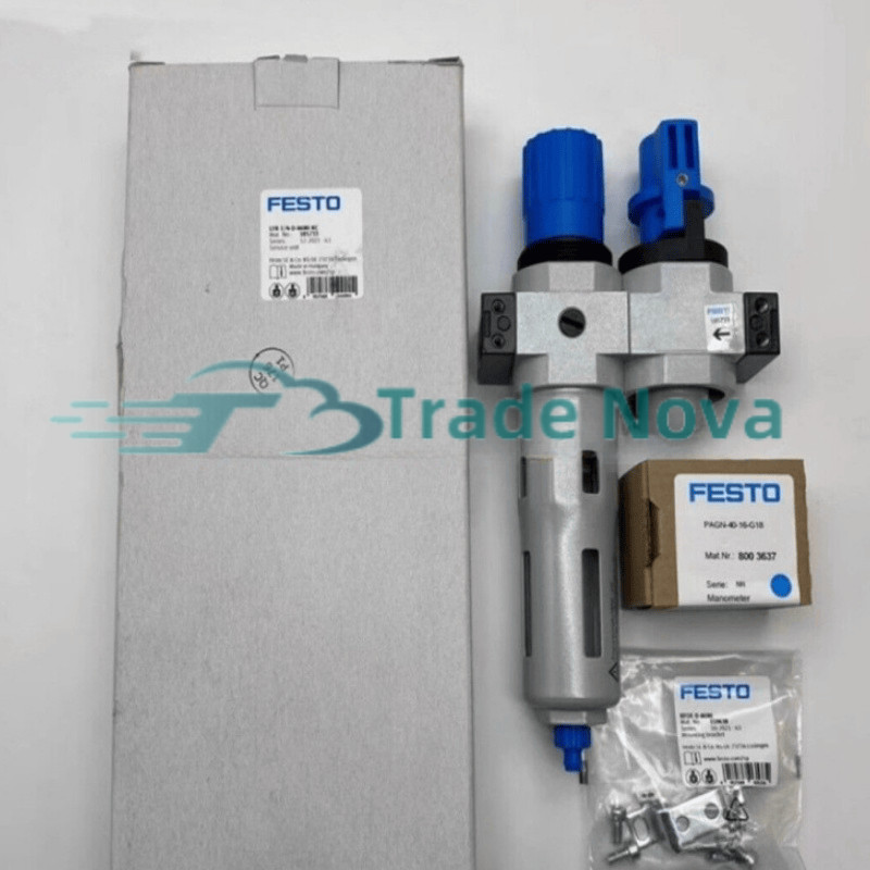 1PC Original FESTO LFR-1/4-D-MINI-KC 185733 Pressure reducing valve