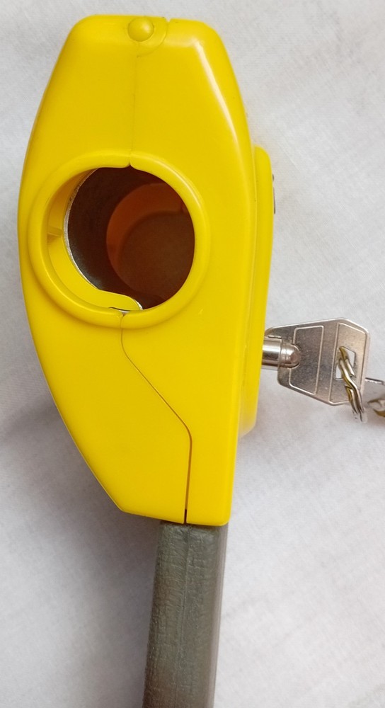 Stoplock Steering Wheel Lock Immobiliser with 2 Keys 60cms Car Anti Theft Lock
