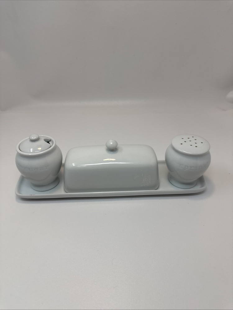 Pottery Barn Great White Condiment - Butter, Sugar & Sprinkles
