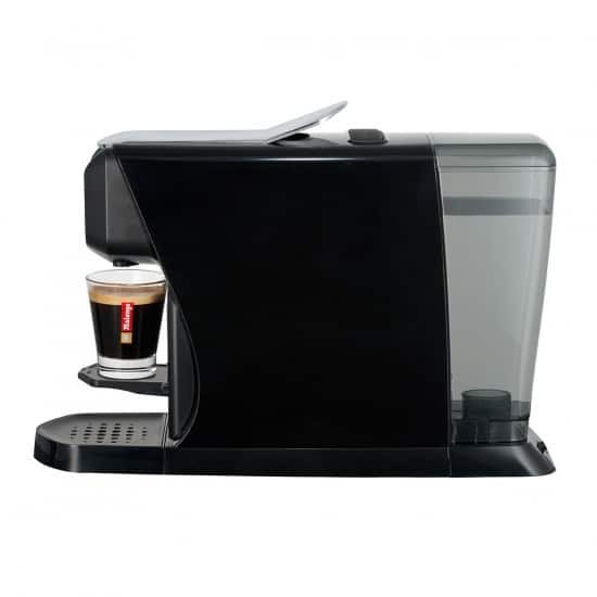 Malongo eOh Coffee Capsule Machine, Black + 80 Gran Reserve Pads