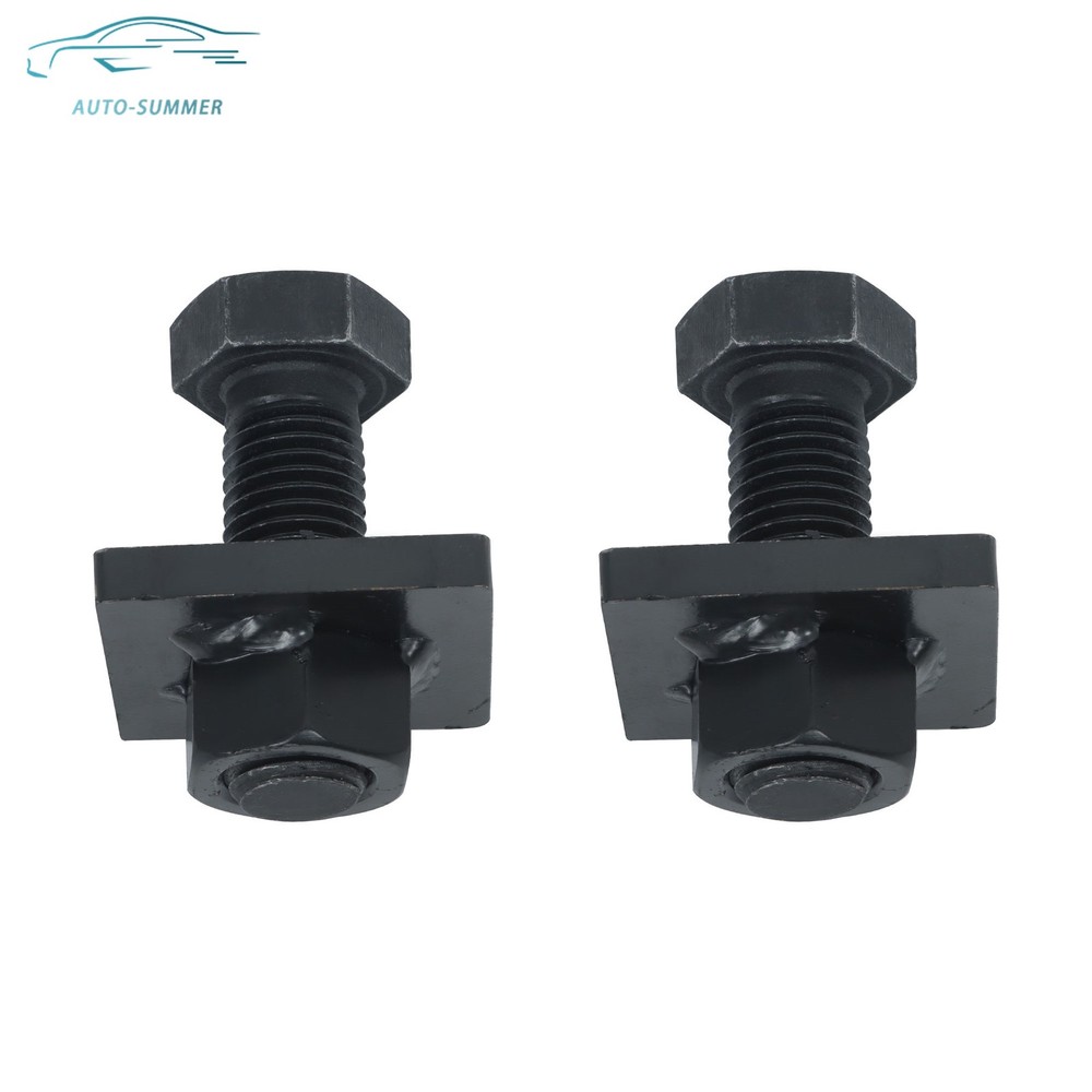 Pair of 5 × 5.5 Lug Shipping Container Wheels Bolt-On Spindle Kit with Handle