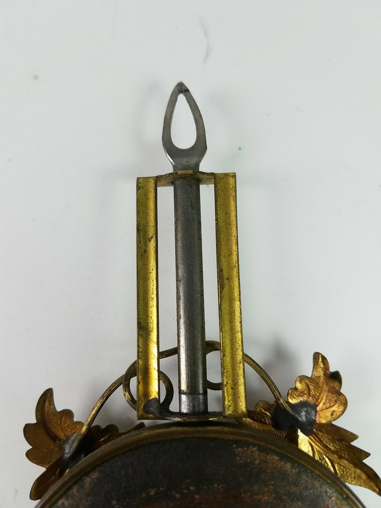 Clock Pendulum Weight Brass With Leaf Design
