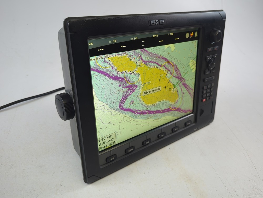 B&G Zeus Z12 Color 12" FishFinder Radar GPS Chartplotter Multifunction Display