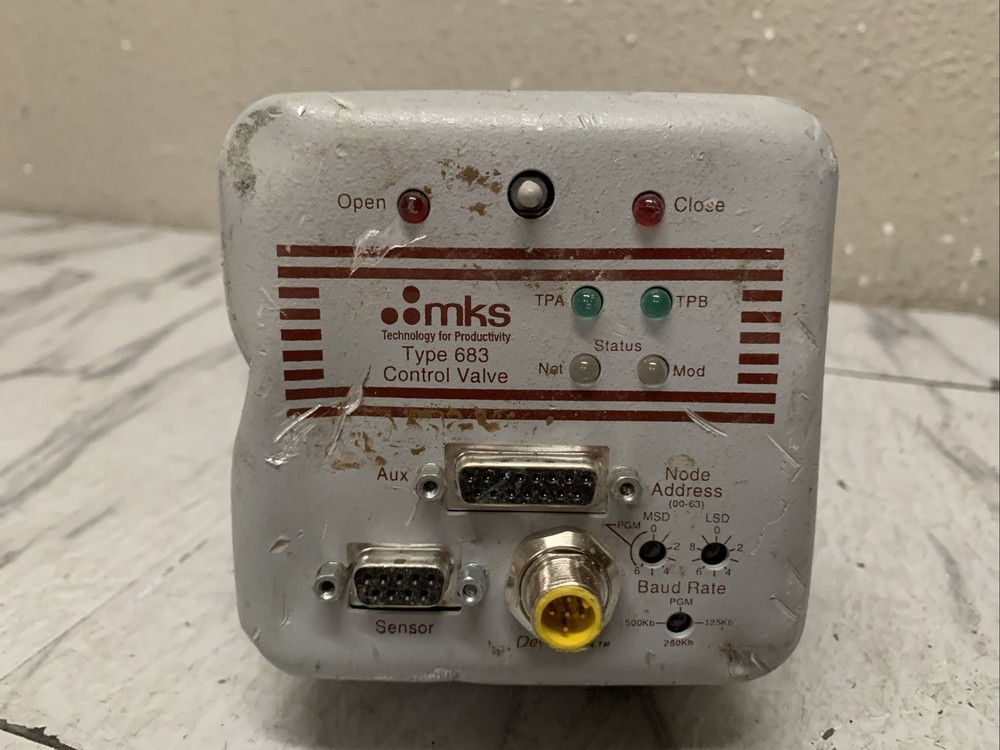 MKS INSTRUMENTS 683B-26033 THROTTLE CONTROL VALVE