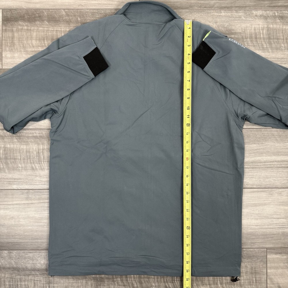 Devereux Golf Men’s Echo Technical Jacket Stretch Slate Gray Size Large NWT
