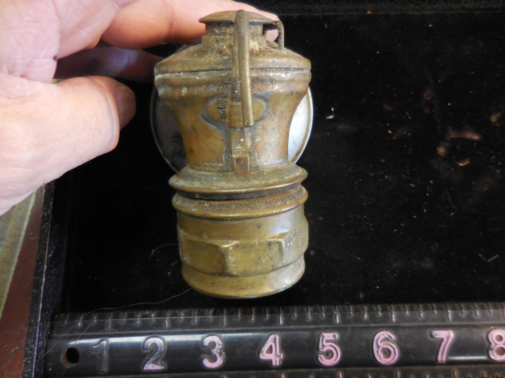 Antique AUTO-LITE Carbide Miners Lamp