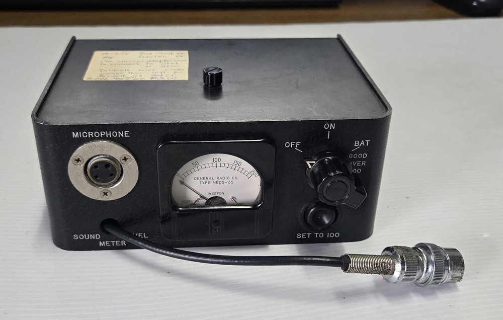 GR General Radio Co. Condenser Microphone Measuring System 1551-P1