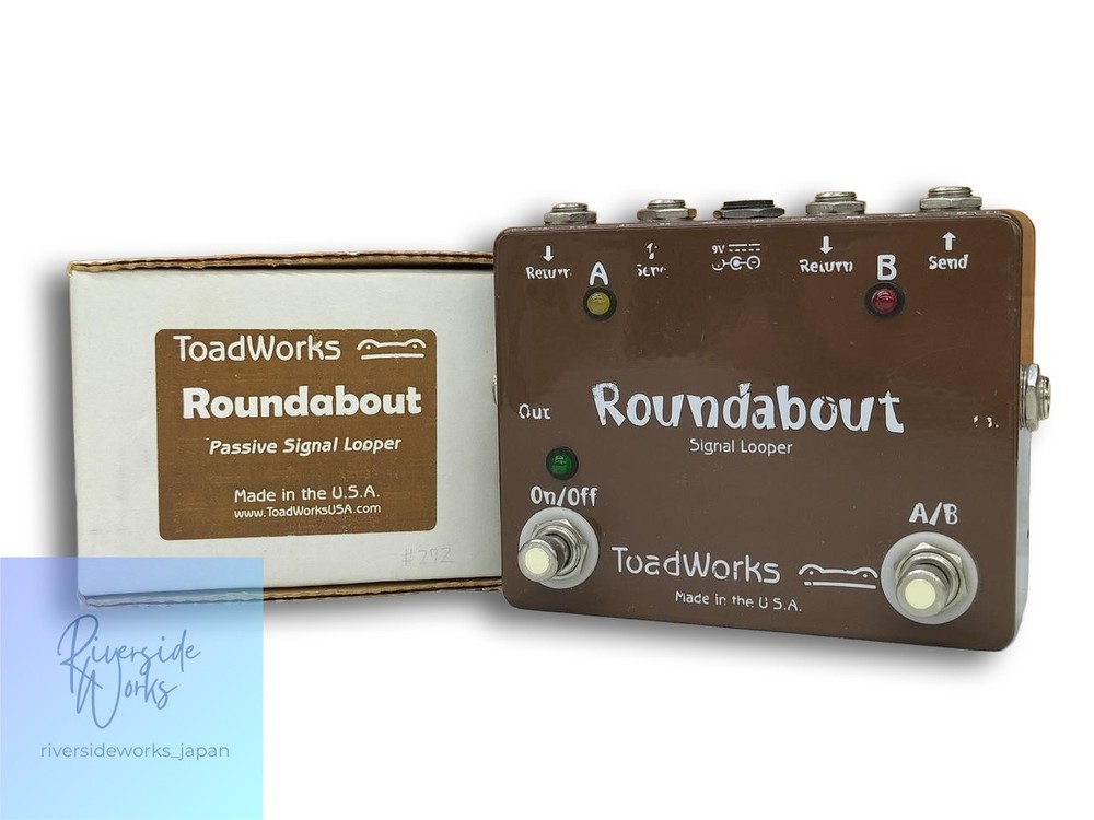Toadworks Roundabout Chorus Effects Pedal for Guitar JP