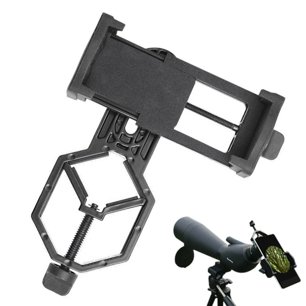 For Quick, Easy Photography with Smartphones Universal Telescope Phone Adapter