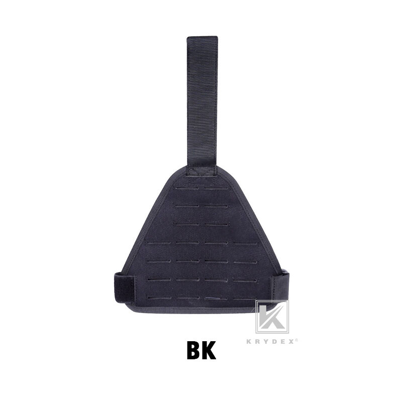 KRYDEX Tactical Drop Leg Panel Laser-Cut MOLLE Strap Rig Single Point Platform
