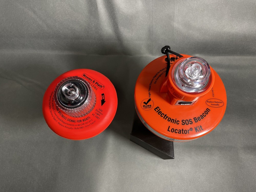 SOS Boating Beacon Distress Light HOLDER NEW