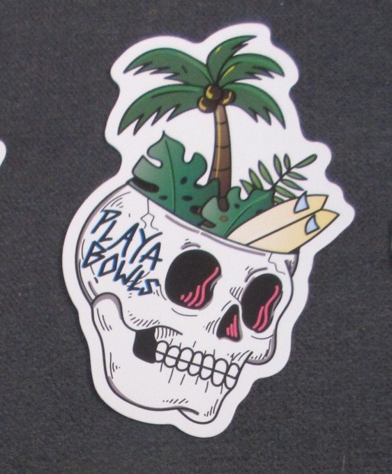 Playa Bowls Sticker Logo - NEW