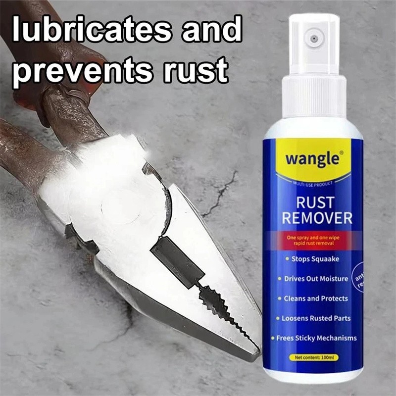 Wangle Rust Remover,Anti-Rust Lubricant Spray & Rust Remover Easy Application