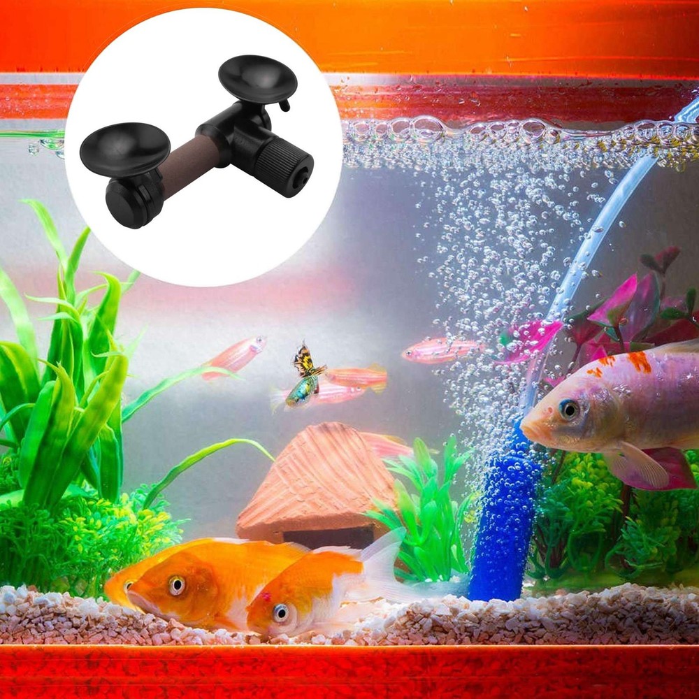 Fish Tank Plastic Aquarium CO2 Diffuser Tessellator Atomizer Dual Suction9140