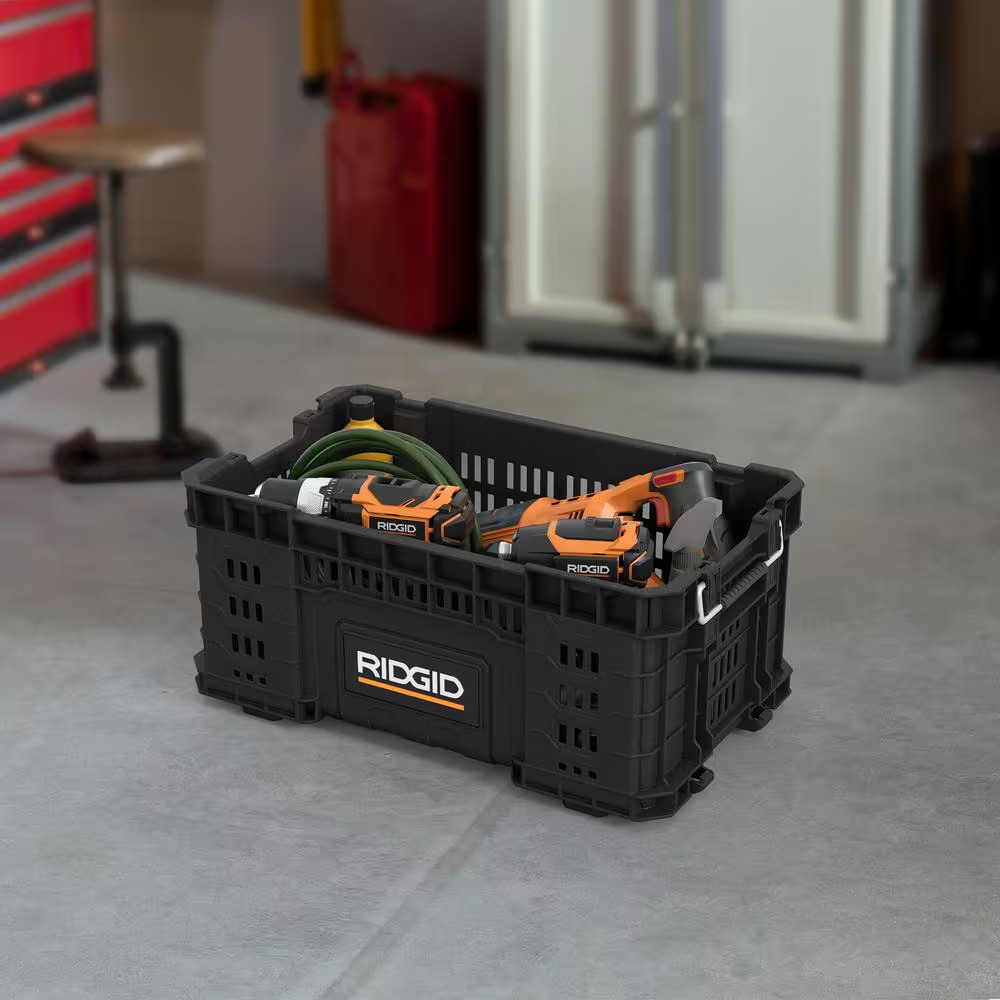 Pro Gear System Gen 2.0 Stackable 22 In. Durable High-Impact Crate