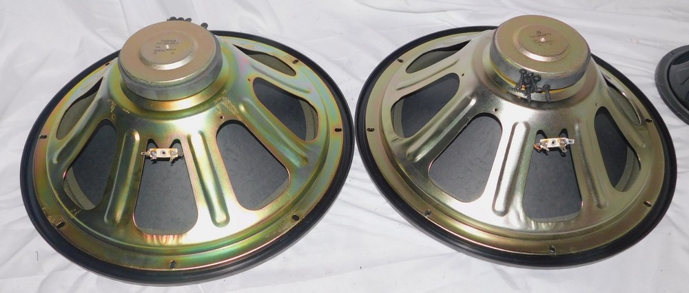 TECHNICS vintage 15" woofers PAIR