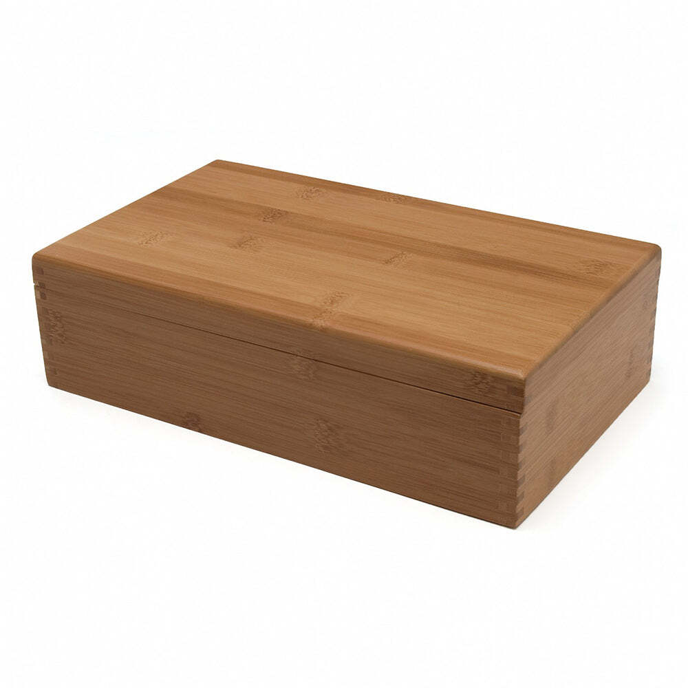 Lipper International Bamboo 8-Compartment Box