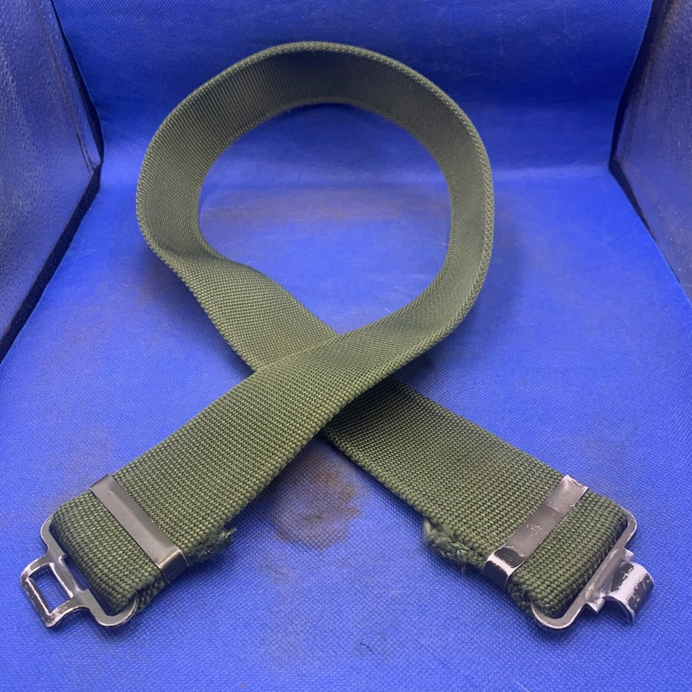 Genuine Webbing Belt British Army Issue Old Pattern Green - Max 36" Waist