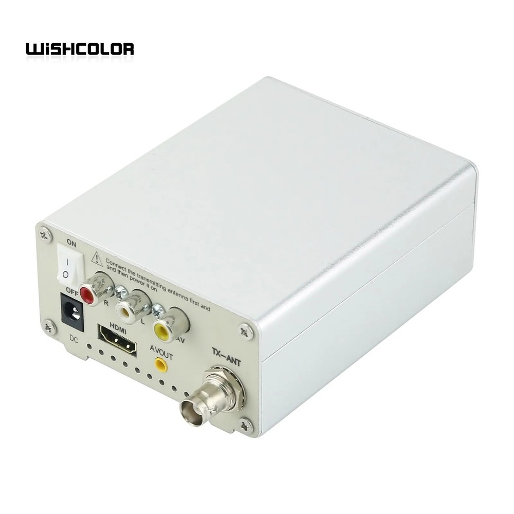 VHF/UHF Analog TV Transmitter Support HD/AV Input Analog Signal Transmitter