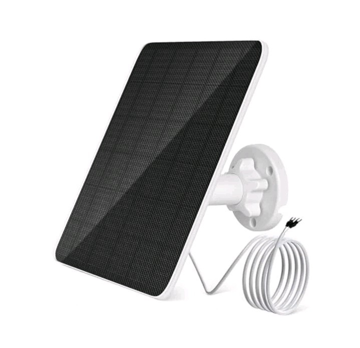 Solar Panel Kit 5V 3 Meter Cord (Universal For Video Door Bell) Fork Connector