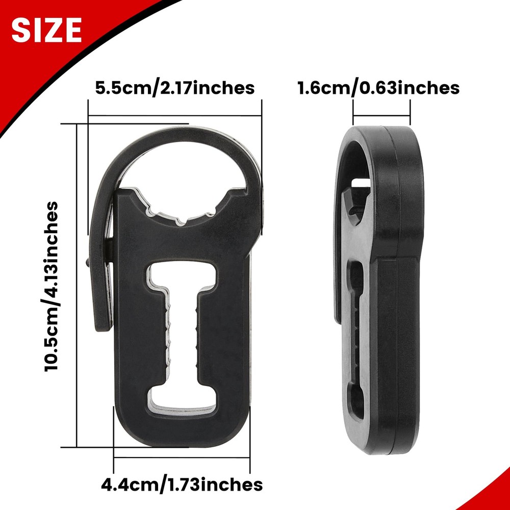 Jack Handle Keeper Compatible with Hi-Lift Jack