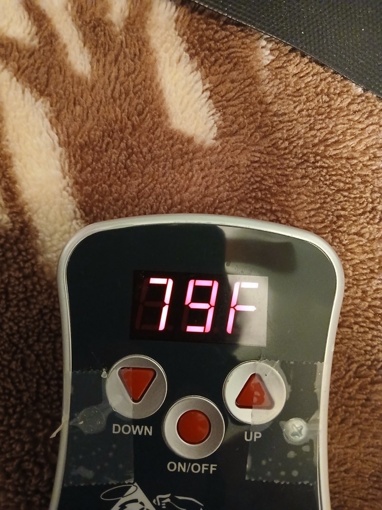 Thermal Guardian Quantum Solid State Hardside Waterbed Heater P1008 Control