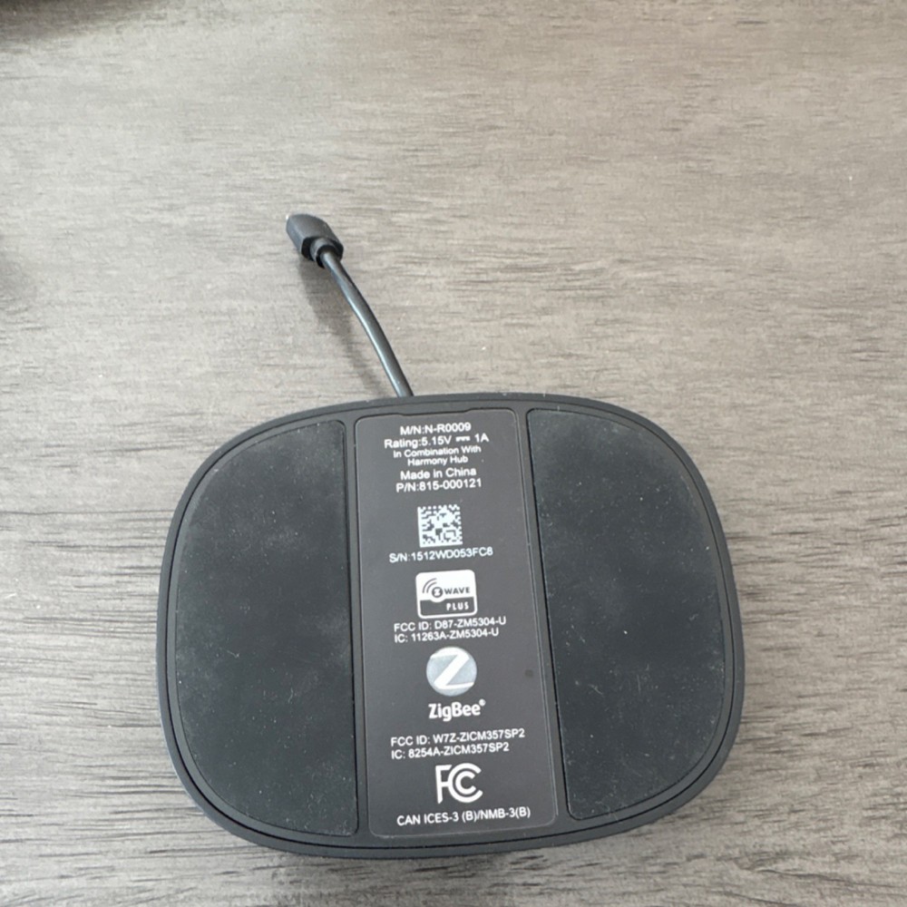 Logitech Harmony Hub Wireless Smart Home Hub ZigBee Z-Wave