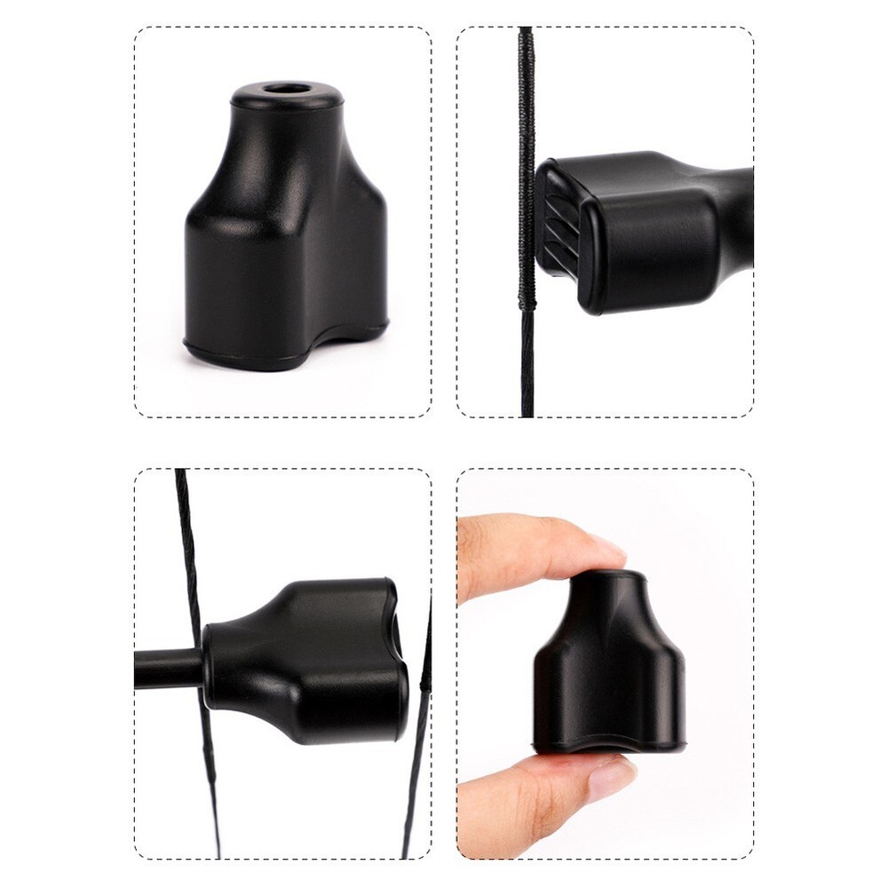 Archery Stop String Rubber Shock Absorber For7.6mm Stop String Rod Rubber