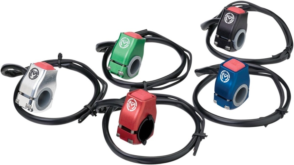 Moose Racing Billet Kill Switch Black 2106-0176