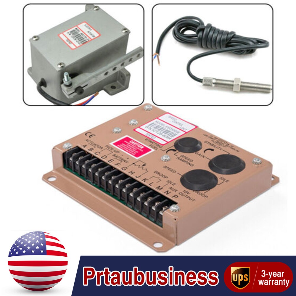 12/24V Electronic Engine Speed Controller Governor ESD5500E Generator Genset