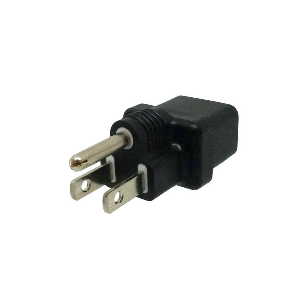 SF Cable IEC C19 to NEMA 5-15P Plug Adapter