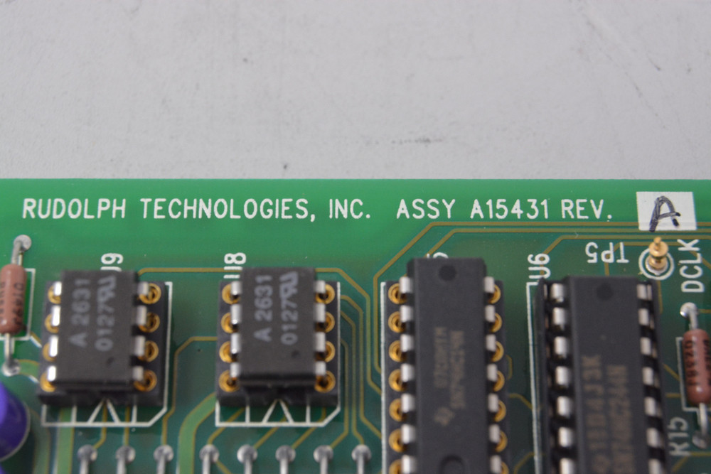 A15431-A / ASSY P-L HEIGHT CONTROL BOARD / RUDOLPH TECHNOLOGIES, INC.