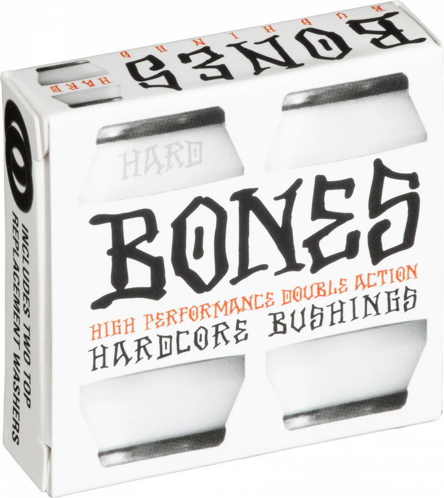 BONES WHEELS Bushing Hard Black/White Pack (set of 2)