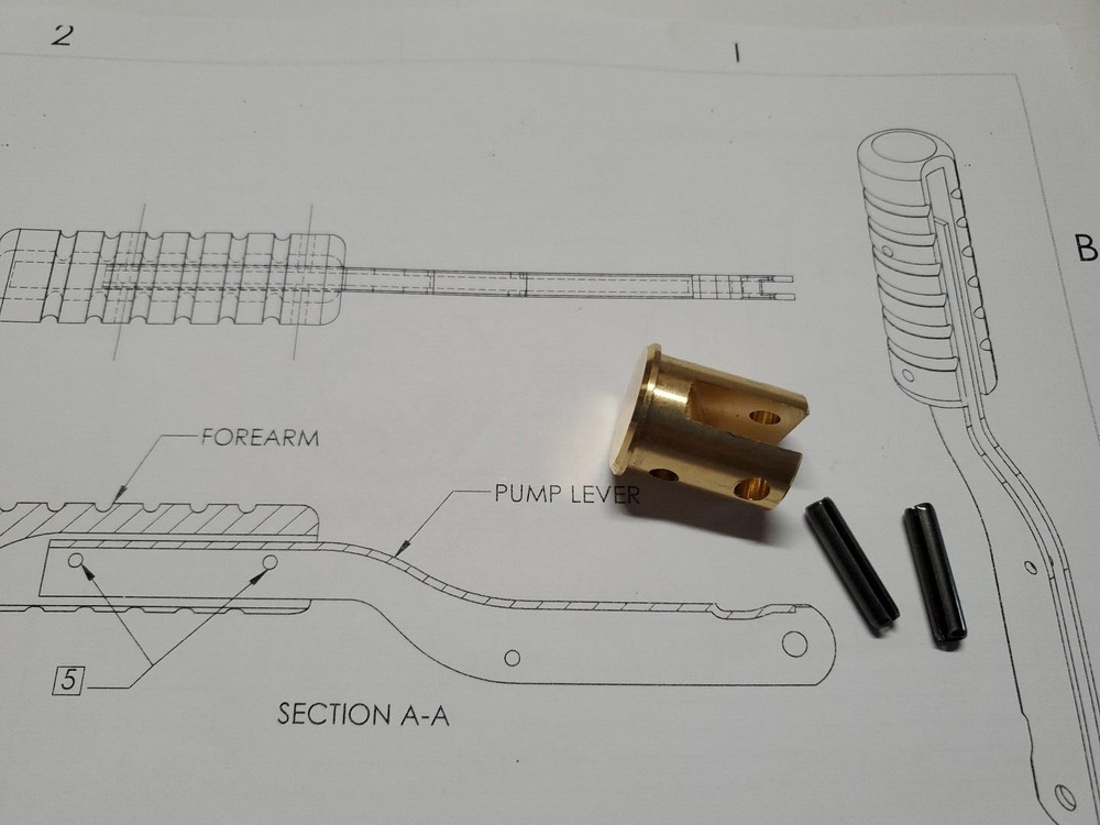 Benjamin 340, 342, 347 Muzzle  W/2 Roll Pins